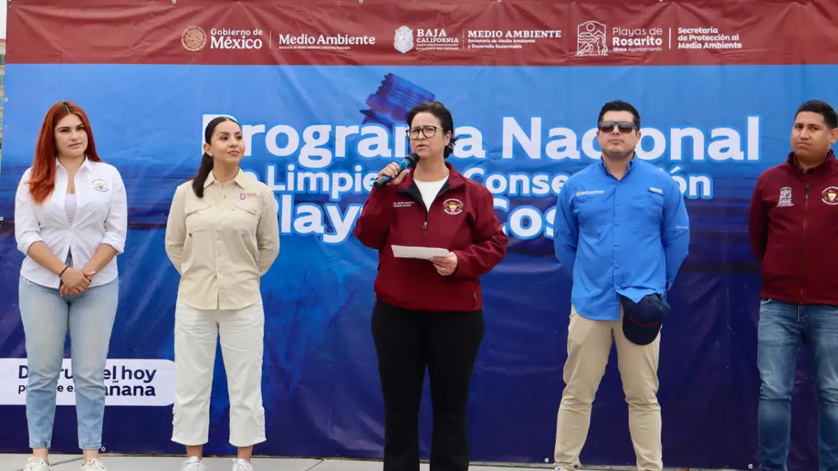 ARRANCA EN ROSARITO PROGRAMA ESTATAL DE LIMPIEZA Y CONSERVACIÓN DE PLAYAS
